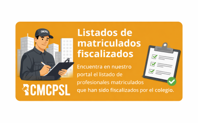 Listados de profesionales fiscalizados por circunscripción