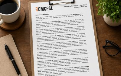 Informe del portal de propiedades, sitio web y sistema de gestión.